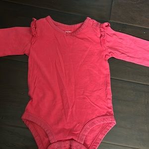 Carters 6months long sleeve onesie